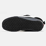 Чоловічі / жіночі кеди Vans KNU Skool Black VN0009QCBMA, чорні замшеві кросівки ванс кну скул, фото 7