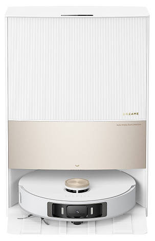 Робот-пилосос з вологим прибиранням Dreame Bot L20 Ultra Complete White, фото 1