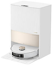 Робот-пилосос з вологим прибиранням Dreame Bot L20 Ultra Complete White, фото 4