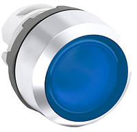 Кнопка ABB MP1-21L с подсветкой Синий (1SFA611100R2104)