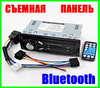 Многофункциональная Автомагнитола с Bluetooth USB/microUSB Mp3 Магнитола с Блютуз (Съёмная Панель) топ