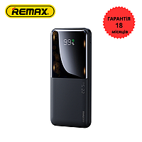 УМБ REMAX 10000 mAh 22.5 W QC + PD Быстрая зарядка Дисплей Черный Павербанк Повербанк Power Bank