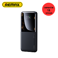 УМБ REMAX 10000 mAh  22.5 W QC + PD Швидка зарядка Дісплей Чорний Павербанк Повербанк Power Bank