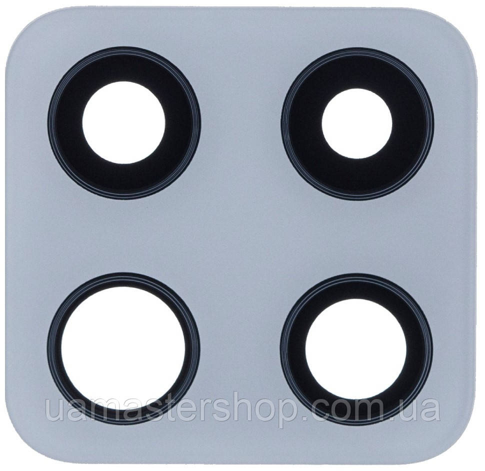 Скло камери Samsung A426 Galaxy A42 5G без рамки сірого кольору Prism Dot Gray, фото 1