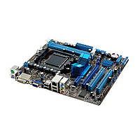 Материнская плата AM3+ AMD 760 GM 2*DDR3 Asus M5A78L-M LE до 95W mATX б/у