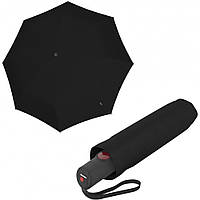 Зонт складной полный автомат с чехлом Knirps Medium Duomatic C.205 Black