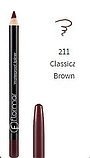 Олівець для губ водостійкий Flormar Waterpoof Lipliner № 211, Classic Brown, 1,7г, фото 2