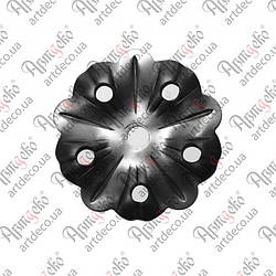 Квітка кована  100х1,2 отвір 10  Арт. 50.058