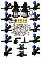 Комплект (набор) для самодельного опрыскивателя. Запчасти к самодельному опрыскивателю. Насос 12В 6л. мин.