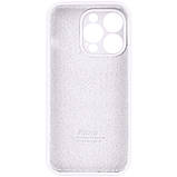 Чохол для смартфона Silicone Full Case AA Camera Protect for Apple iPhone 15 Pro Max 8,White, фото 4