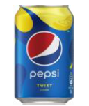 Газований напій безалкогольний DPepsi Twist Lemon 0.330 g
