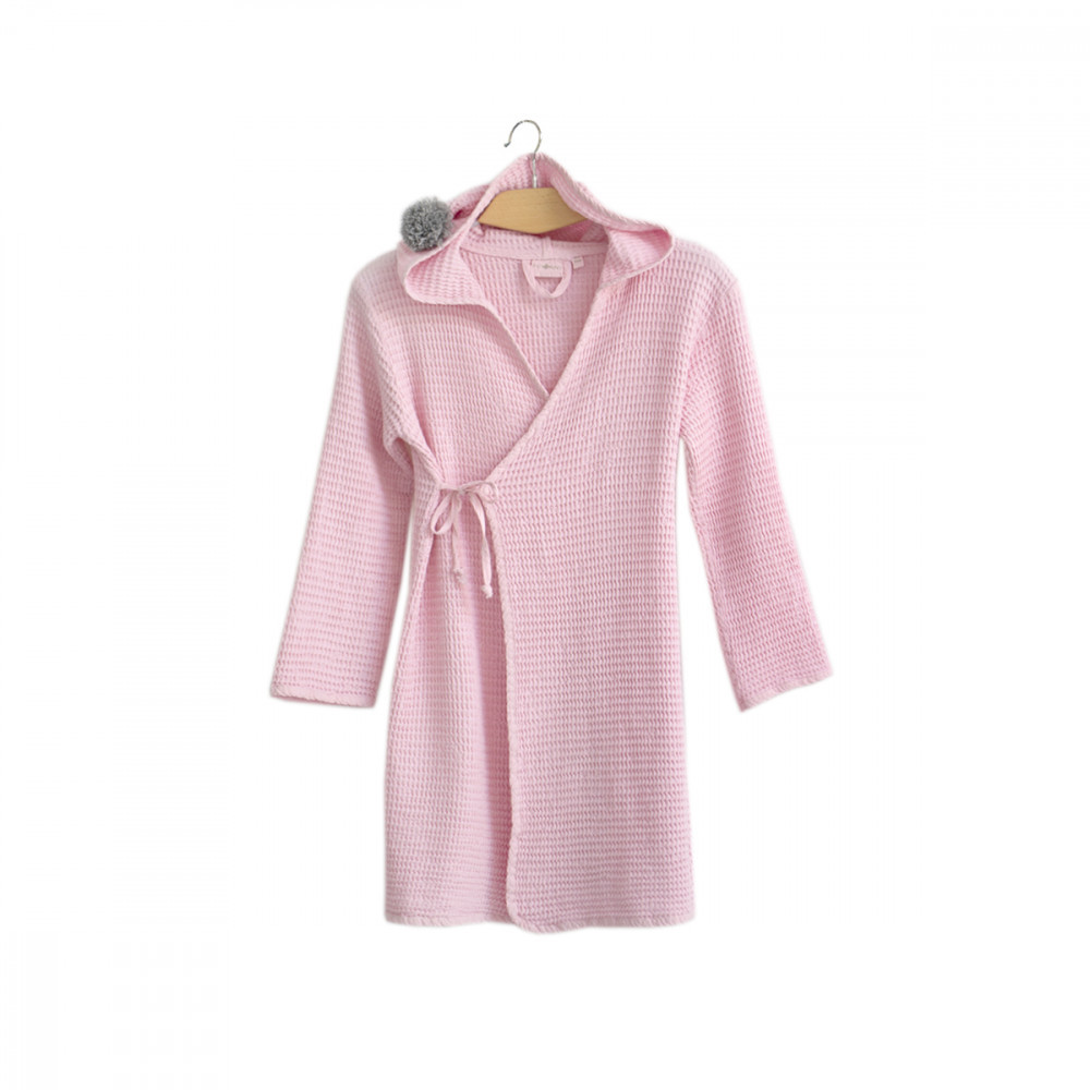 Халат дитячий Buldans - Christy pudra 1/2 пудровий 1-2 роки 80-98 см, фото 1