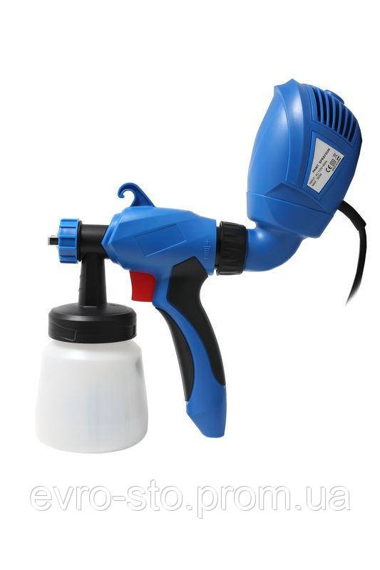 Краскопульт ручной электрический (220В, 350Вт, бачок 0.8л, сопло 2.0мм ...