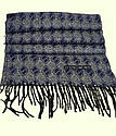 Чоловічий шарф стильний синій 190*30 см (Туреччина), фото 3