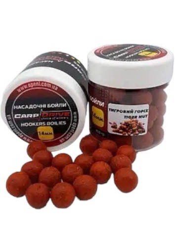Насадкові бойли 14 мм, варені бойли, бойли Тигровий Горіх (Tiger Nut) 14 мм 100 г, фото 1