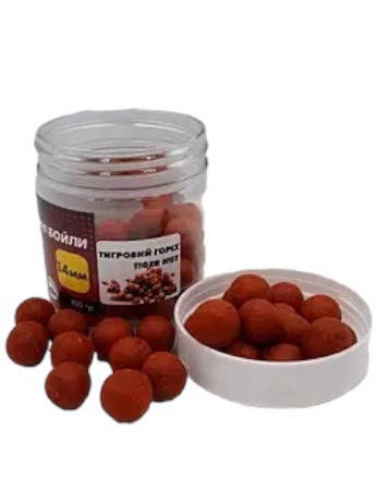 Насадкові бойли 14 мм, варені бойли, бойли Тигровий Горіх (Tiger Nut) 14 мм 100 г, фото 3