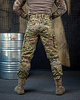 Утепленные тактические штаны мультикам, Брюки армейские зимняя военная одежда для ВСУ multicam