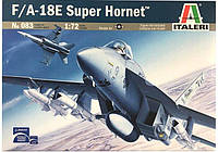 Пластиковая модель Italeri F/A-18E Super Hornet (8001283800839)