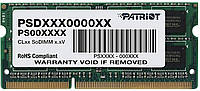 ОЗУ Patriot SODIMM DDR3 4GB 1600Mhz Signature Line (PSD34G1600L81S)