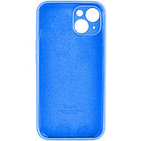 Чохол для смартфона Silicone Full Case AA Camera Protect for Apple iPhone 15 38,Surf Blue, фото 2