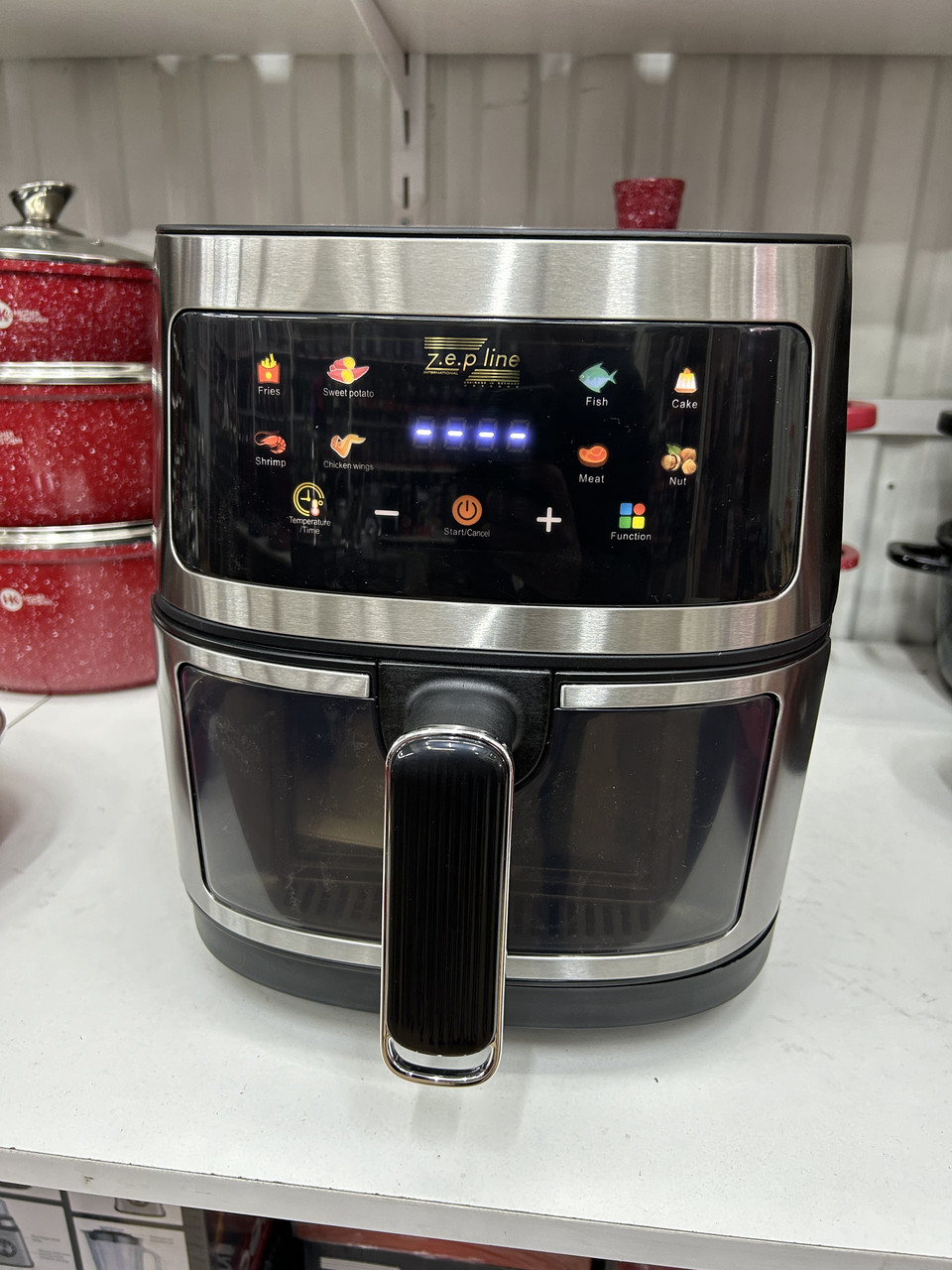 Фритюрниця електрична безоливна. Аерофритюрниця на 7 л Zepline ZP-111 4000W
