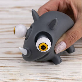 Іграшка антистрес гумова Пучеглазик Єдиноріг 11*6.5*5.5см