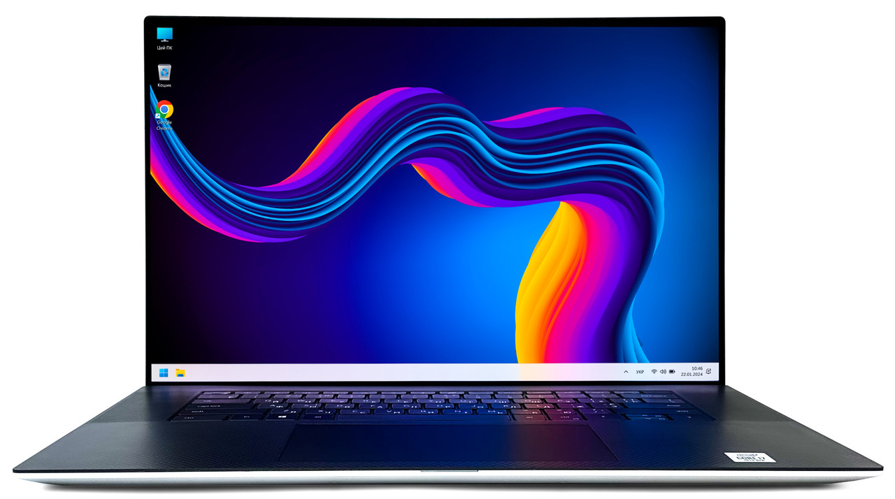 Ноутбук Dell XPS 17 9700: Core i7-10875H / RAM 32 ГБ / SSD 1 ТБ / GeForce RTX 2060 / 17.3" UHD+, Multitouch