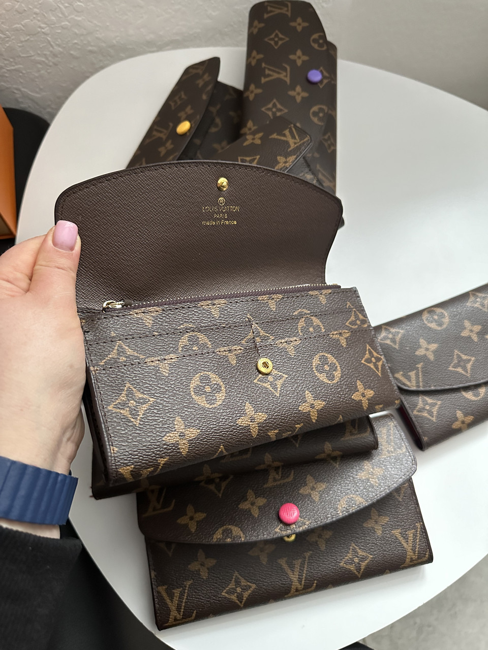 Жіночий гаманець Луї Віттон коричневий Louis Vuitton Brown, фото 1