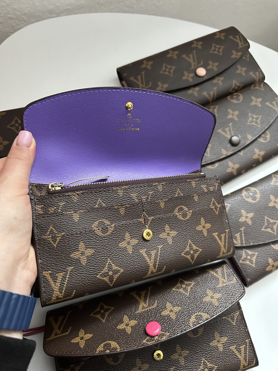 Жіночий гаманець Луї Віттон коричневий Louis Vuitton Brown, фото 1