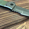 Зелений ніж викидний тактичний Mr_Present Browning №2, фото 3