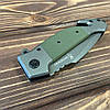 Зелений ніж викидний тактичний Mr_Present Browning №2, фото 4