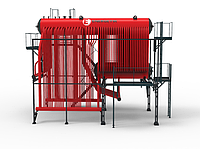 Паровые котлы ENERGETIK ДКВР-10-23 давлением 2,3 и 3,9 МПа (ЭНЕРГЕТИК) (газ, мазут, уголь)