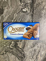 Молочный шоколад Choceur Cookies & cream 185 грм