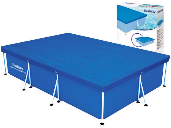 Накриття для басейну 304x205 см, фото 1
