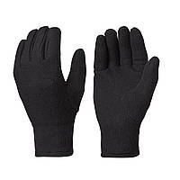 Флисовые походные перчатки Quechua SH100 для детей от 4 до 14 лет 2116701, Чёрный, Размер (EU) - 8 Years