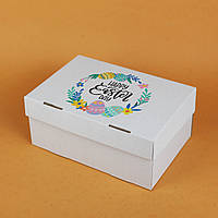 Коробка Пасхальные Яйца 250*170*110 мм Картонная Подарочная Коробка упаковка пасхальный сувенир