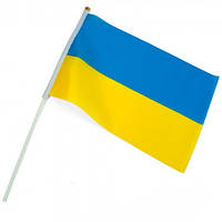 Прапор України 20х15 см на присоску