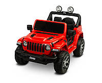 Дитячий електромобіль машинка для катання Caretero (Toyz) Jeep Rubicon Red