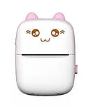 Термопринтер Portable Mini Printer (MX06) дитячий портативний з термодруком Рожевий, фото 4