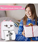 Термопринтер Portable Mini Printer (MX06) дитячий портативний з термодруком Рожевий, фото 8