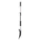 Лопата з телескоп. ручкою Prosperplast ALPE 50 ecо, 49*120/160 см, ковш пластик, ручка алюм., фото 4