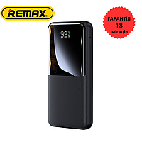 УМБ REMAX 20000 mAh 22.5 W QC + PD Швидка зарядка Дисплей Чорний Павербанк Повербанк Power Bank