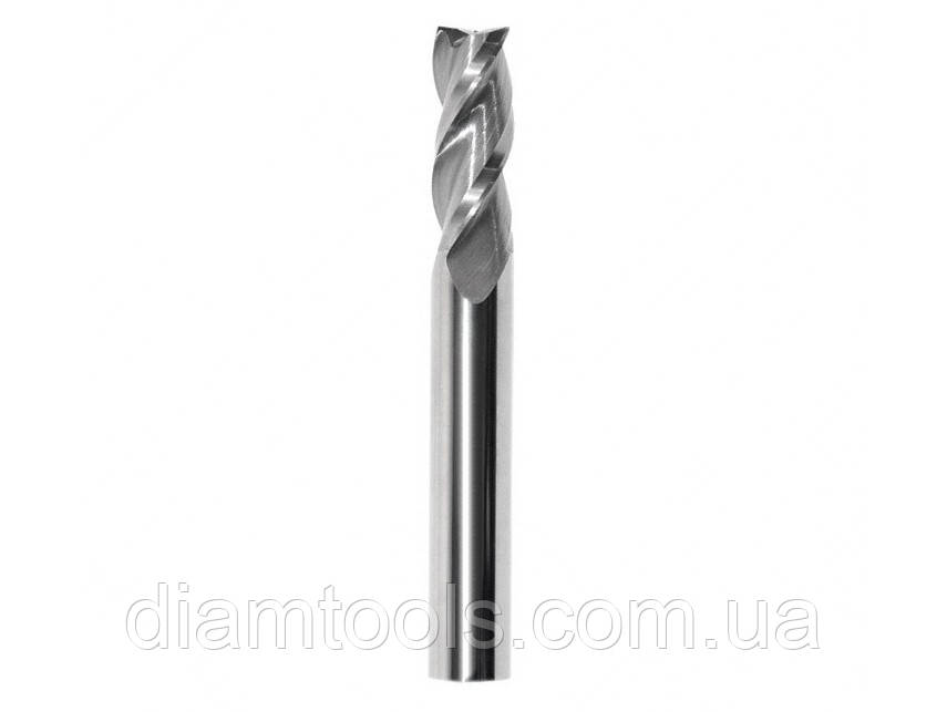 Фреза для ЧПУ спіральна плоска D5 d5 L40 h12 z3, фото 1