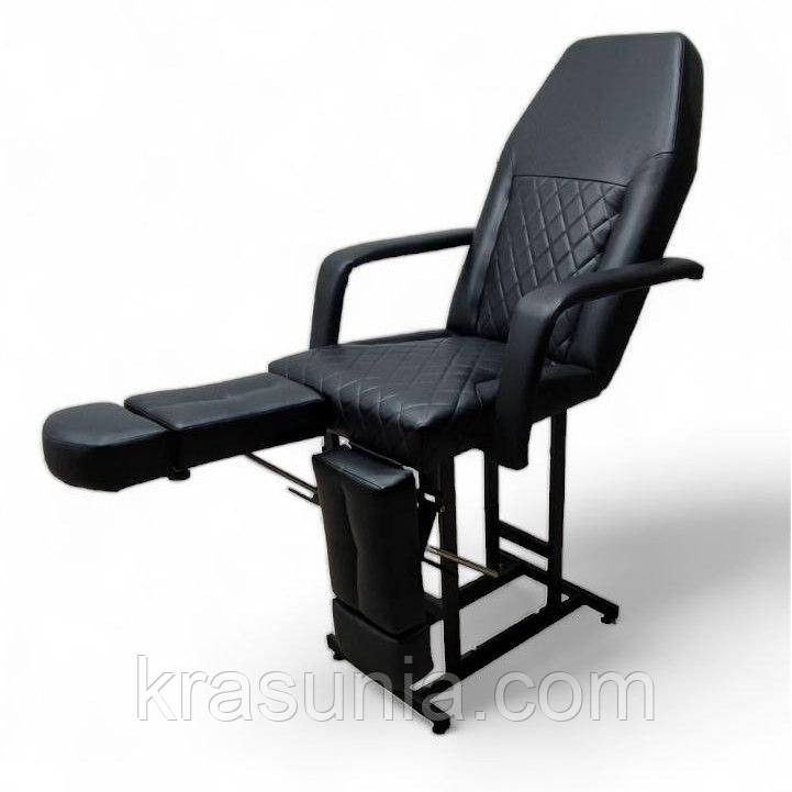 Педикюрне крісло Tertio Black, фото 1