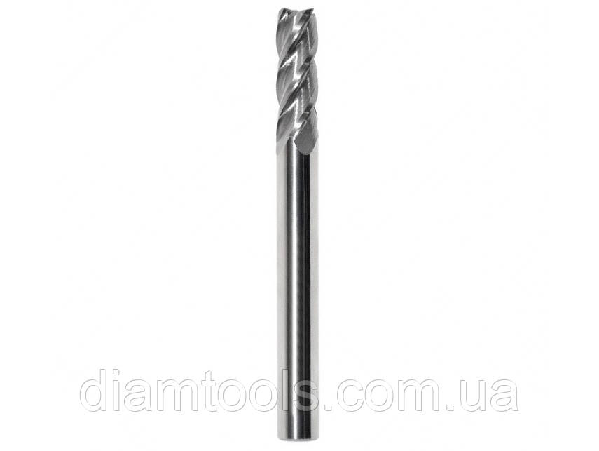 Фреза для ЧПУ спіральна плоска подовжена D12 d12 L100 h40 z4, фото 1