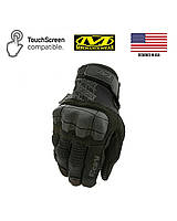 Перчатки сенсорные штурмовые Mechanix Wear M-Pact 3 Black,тактические мужские перчатки НАТО черные с защитой