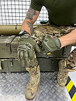 Армейские тактические перчатки M-Pact, летние военные перчатки зсу, армейские перчатки штурмовые pd307