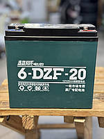 Аккумулятор 12В/20А 6-DZF-20