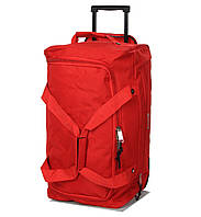 Сумка дорожня на колесах MADISSON 21052 мала 52 см червона