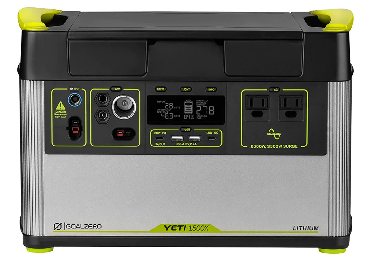 Джерело живлення Goal Zero Yeti 1500X Portable Power Station